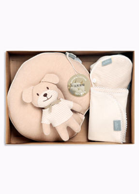 嬰兒枕好眠四件組禮盒-新生兒禮盒推薦