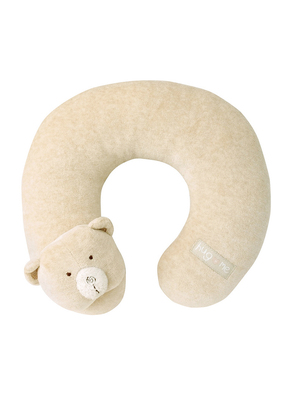 天然純綿棉絨初生嬰兒頸枕-嬰兒頸枕