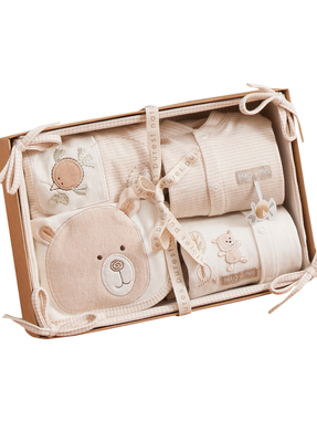 天然純綿初生禮盒套裝-嬰兒禮盒