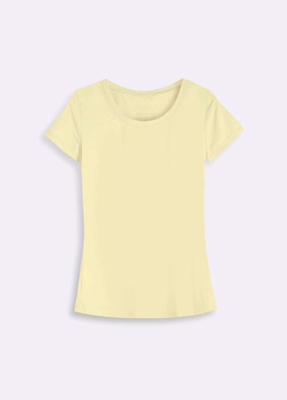 黃色涼感短袖孕婦上衣-孕婦上衣推薦