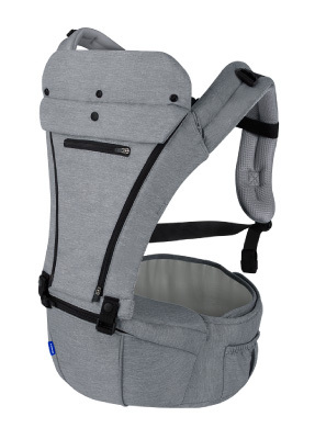 奇幻灰機能雙享氣墊揹凳-嬰兒揹凳推薦