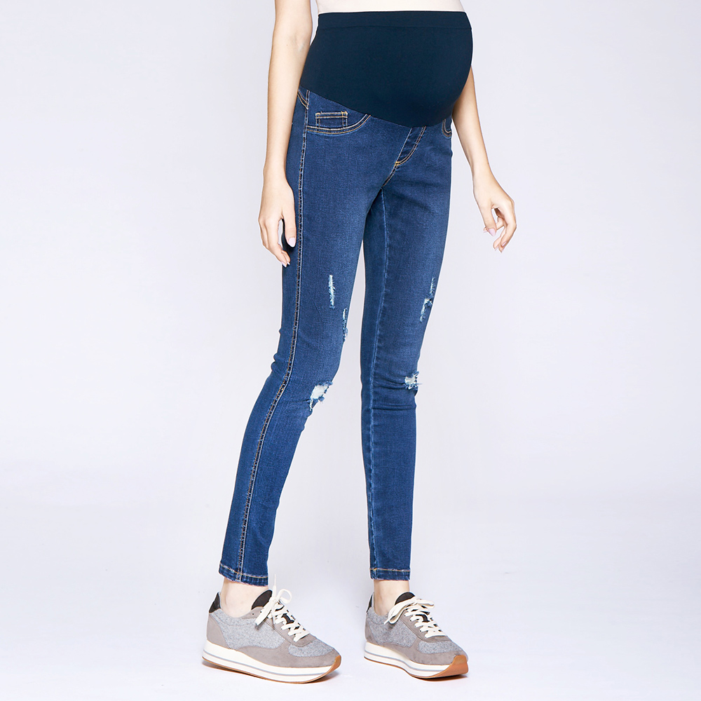 COOLMAX涼感布料-推薦超顯瘦美型涼感牛仔褲