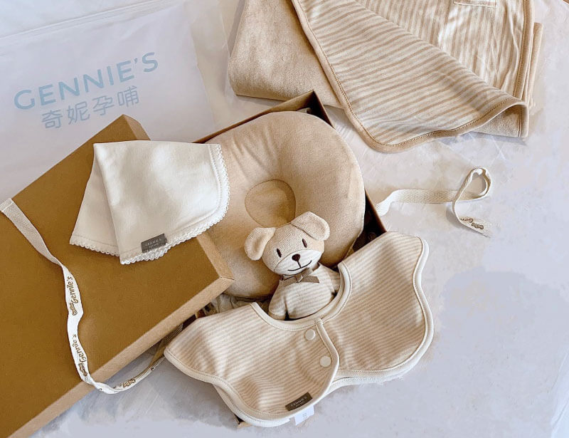 嬰兒枕4件禮盒組-寢具禮盒推薦