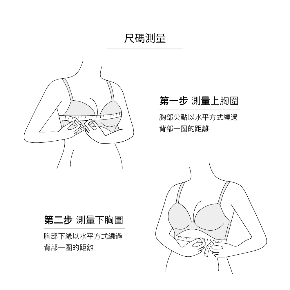 軟鋼圈孕婦內衣尺寸測量-哺乳內衣推薦